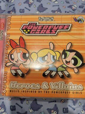 The Powerpuff Girls – Heroes & Villains CD 2000 Original Soundtrack